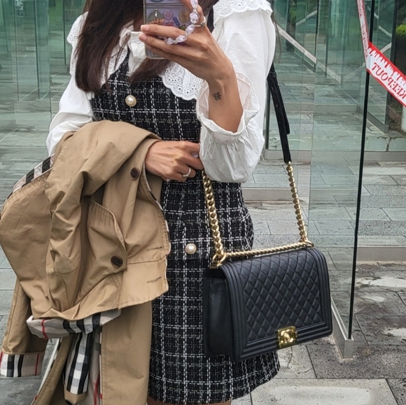 🚫Sold on Ⓜ️🚫Authentic Channel new medium boy bag - Picture 11 of 14